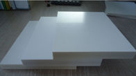 Bau weißes PVC-Devisen-Blatt-selbstklebendes doppeltes Seitendrucken